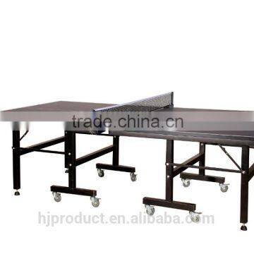 single -folding moveable table tenis ,2016 latest ping-pong table.