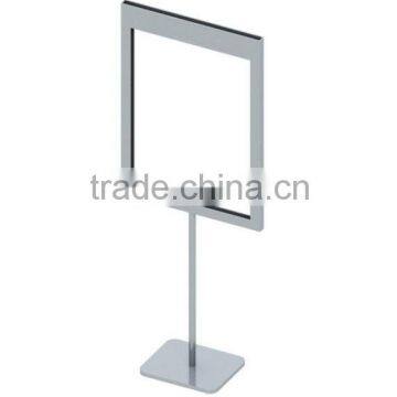 Metal display sign holders/ Display sign stands/ Sign holders