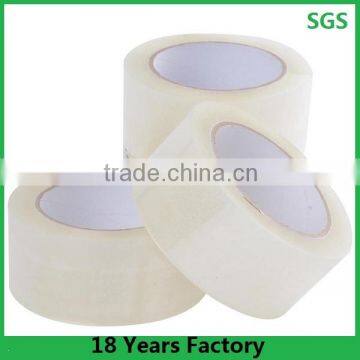 Factory plastic opp packing tape, clear carton sealing tape