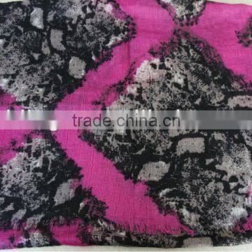 Mixed Colors Worsted Wool Pashmina Shawl photo-3