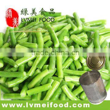 2014 Hot sales Canned Green Beans cut in Brine 425g