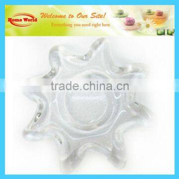 starfish shape glass candle holder