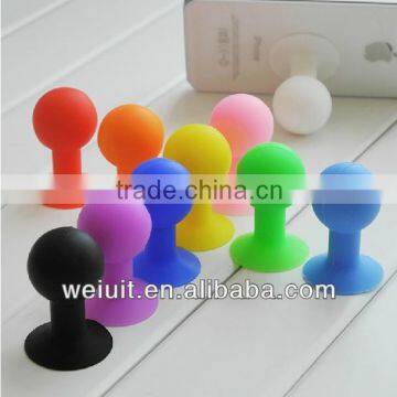 Lovely Soft Universal Factory Promotion Silicone Cell Phone Holder Stand