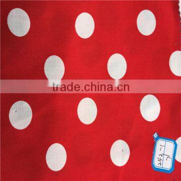 China Hot selling CVC/TC canvas fabric with printed for shoes and bags