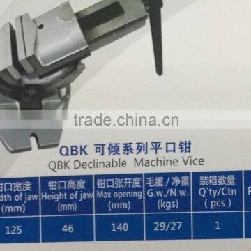 QBK declinable machine vice