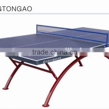 Cheap SMC Foldable Outdoor Table Tennis Table with 16mm SMC Top