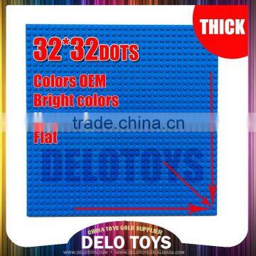 32*32 dots blue ABS material Plastic building bricks thick base plate DE00039