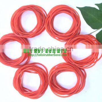 100% Natural Red Elastic Rubber Band high quality for Vegetable