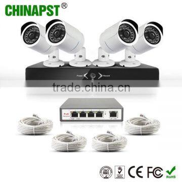 2016 Newest 4 Channel 960P NVR kit Home Security POE IP Camera System PST-IPK04CM