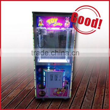 ull metal construction coin operated pusher arcade game toys vending machine/catcher machine/crane claw machines