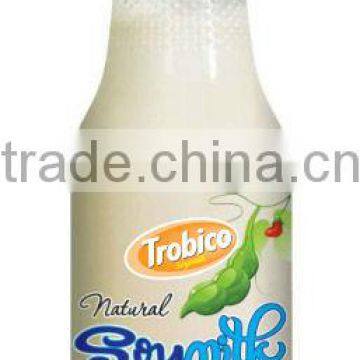 300ml Glass Bottle Natural Soya Milk