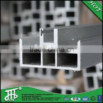 Glass Insert Profile Construction Material Aluminum Frame