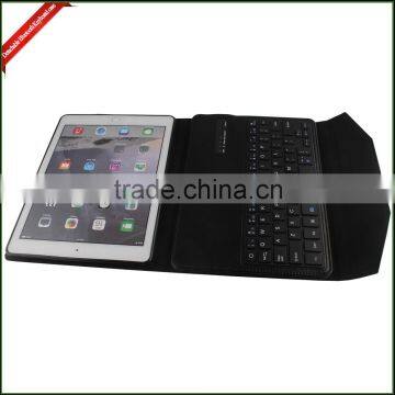 PU Leather 10 Inch Case Cover with Bluetooth Keyboard for ipad air case