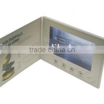 Hot sale 7 inch TFT screen A4 CMYK printing paper business module for gifts