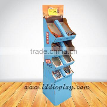 Custom supermarket point of sale chocolate display stand