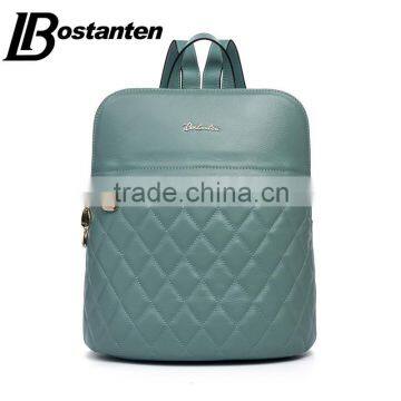 Cowhide Genuine Leather Travel Backpack Women Mini Backpack Bag Laptop photo-3