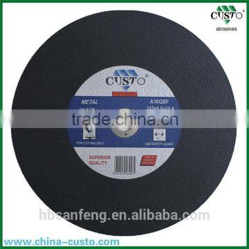 350mm*3 Inventory Cutting Wheel of Single Net in China Abrasive Factory photo-2
