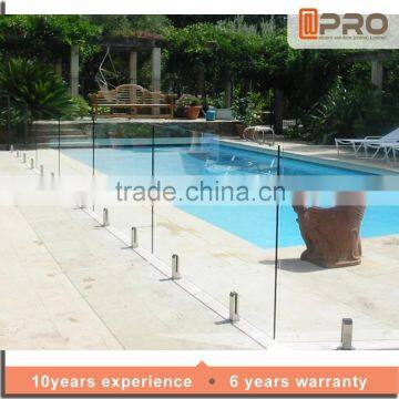 New Garden Glass Fence Design Frameless Pool Fencing Glass Aluminum Fence photo-6