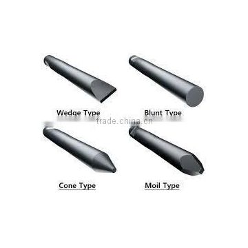 soosan hydraulic breaker hammer chisel sb121/jack hammer chisel bits