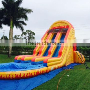 JFIS-1242 inflatable waterslide with custom color / size / logo water slide