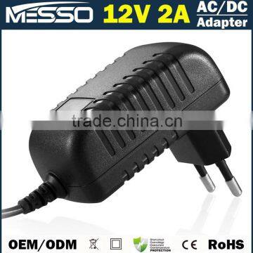 12V Led Working Light Adapter 12V 2A 24W AC Motor Adapter