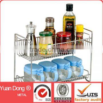 Kitchen stainless steel shelves / Seasoning racks for sale