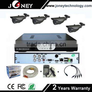 security 4 CH 720P AHD h.264 DVR kit