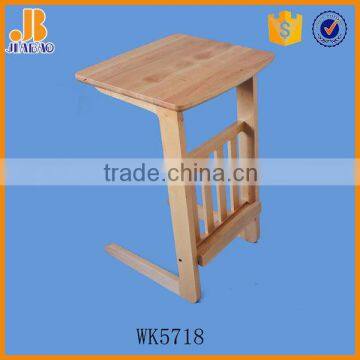 Magazine Holding Wooden Coner Table