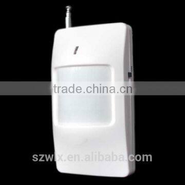 Wireless battery PIR Motion sensor for burglar alarm with Self-checking function