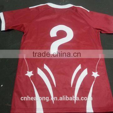 High Quality Rugby Uniforms,100% Polyester Rugby Wear photo-3