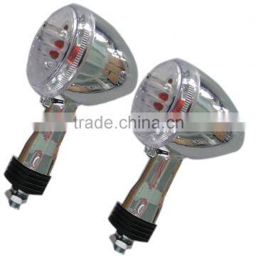 universal carbon look Motorcycle led corner lamp with e mark cetification