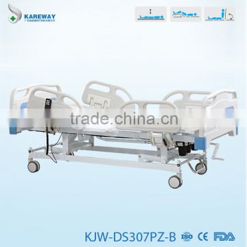 3 functions electric&manual hospital beds for sale KJW-DS307PZ-B