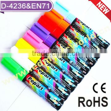 2015 led writing board fluorescent liquid chalk window marker pen