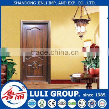 China painting solid wooden door for interior furniture