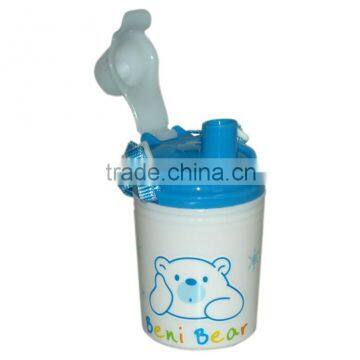 Cartoon Chirdren portable plastic drink water bottle/water bottle plastic