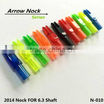 2014 arrow nocks for carbon shaft arrow and glassfiber arrow