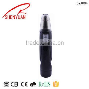 battery operated electric nose ear trimmer wet dry trimmer