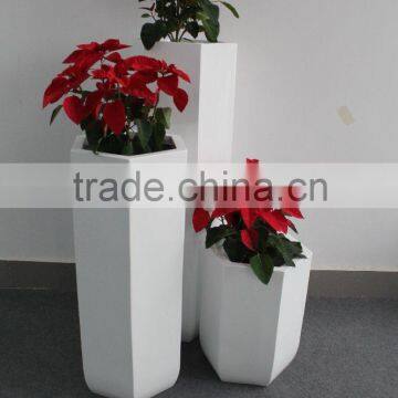 fiberglass planter plants container and flowers pots