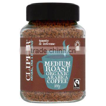 Clipper Organic Medium Roast Instant Coffee 100g