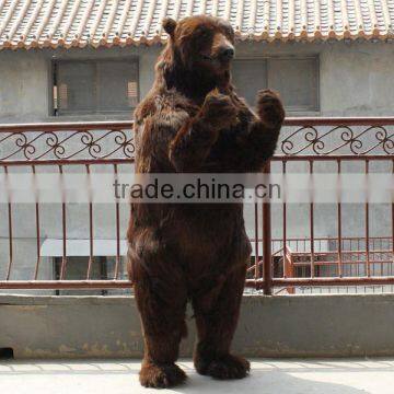 lifelike garden planter giant artificial polar bear