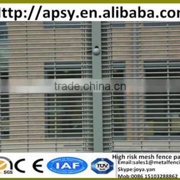 Hot Sale High Security Barriers Solid H Post Supported 4mm Steel Wire Welded Thin Than Finges Grills Mesh Fence Panels photo-4