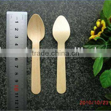 Disposable wooden mini ladle