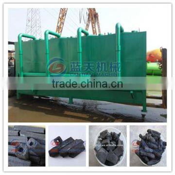 Large capacity high output coconut shell charcoal carbonization furnace