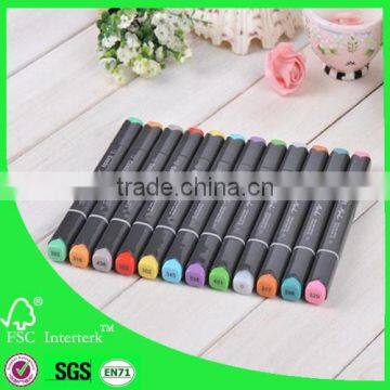 170 color Alcohol based marker pen supplier