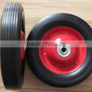 8 Inch Solid Rubber Wheels direct manufactures Hand truck Rubber wheel