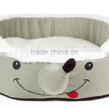 Animal Shaped Dog Beds, Gray Mice Round Beds