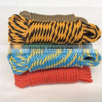 Colored PE twisted rope