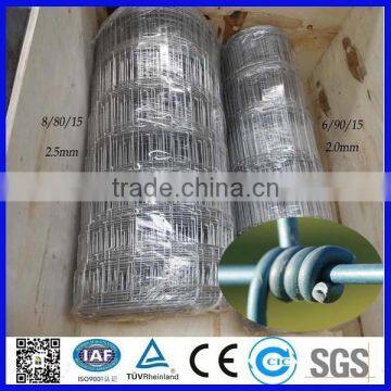 High Tensile strength Hot dipped galvanized hinge joint sheep fence panel