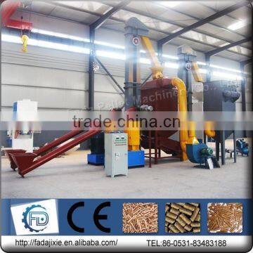 biomass fuel saw dust pellet production line / wood pellet machine for saw dust