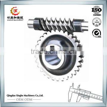 Hardware manufacturer custom precision steel OEM Worm Wheel and Worm Gear